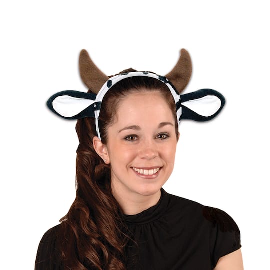 Beistle Adult Cow Headbands, 2ct.
